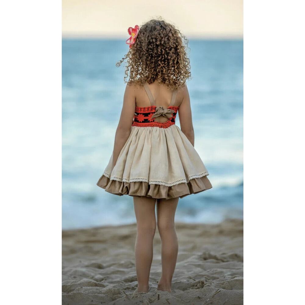 Polynesian Princess by M. Joy Costume Cosplay Disney Princess Dress Size 12 - Picture 5 of 16